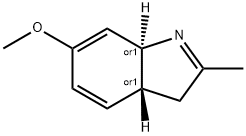 3H-Indole,3a,7a-dihydro-6-methoxy-2-methyl-,(3aR,7aS)-rel-(9CI) 结构式
