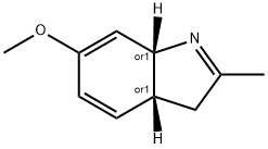 3H-Indole,3a,7a-dihydro-6-methoxy-2-methyl-,(3aR,7aR)-rel-(9CI) Struktur