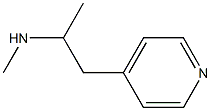 4-Pyridineethanamine,N,alpha-dimethyl-(9CI) Structure