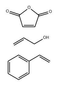 Styrene,allyl alcohol,maleic anhydride polymer|2,5-呋喃二酮与乙烯基苯和2-丙烯-1-醇的聚合物