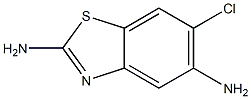 2,5-Benzothiazolediamine,6-chloro-(9CI) 结构式