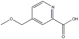 4-(甲氧基甲基)吡啶-2-羧酸,354518-16-4,结构式