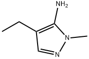 4-乙基-1-甲基-1H-吡唑-5-胺,354795-57-6,结构式