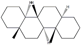 D-Homo-5α-androstane Struktur