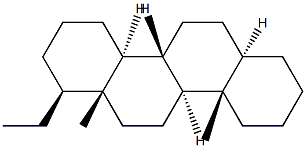 D-Homo-5α-pregnane Struktur