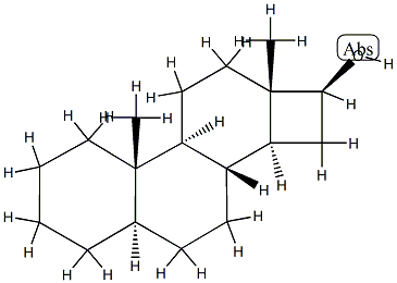 D-Nor-5α-androstan-16β-ol 结构式