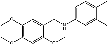 356093-39-5 3,4-dimethyl-N-(2,4,5-trimethoxybenzyl)aniline