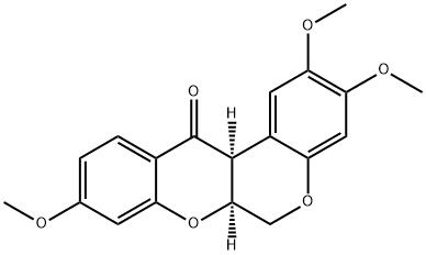 [6aS,(+)]-6a,12aα-Dihydro-2,3,9-trimethoxy[1]benzopyrano[3,4-b][1]benzopyran-12(6H)-one|