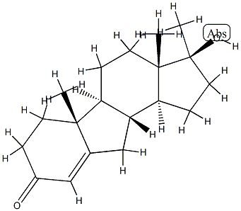 Benorterone Struktur