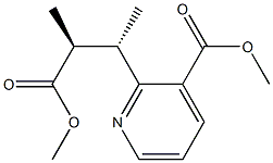 (αS,βS)-3-(Methoxycarbonyl)-α,β-dimethyl-2-pyridinepropionic acid methyl ester|