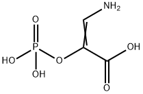 3-aminoenolpyruvate-2-phosphate 结构式