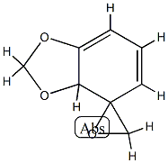 Spiro[1,3-benzodioxole-4(3aH),2-oxirane]  (9CI) Structure