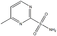 4-甲基嘧啶-2-磺酰胺 结构式