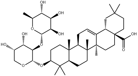 Α-常春藤素 结构式