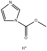 1H-Imidazole-1-carboxylic acid, methyl ester, conjugate monoacid (9CI) 结构式