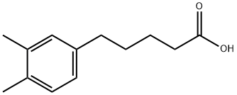 5-(3,4-dimethylphenyl)pentanoic acid Structure