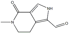 2H-Pyrrolo[3,4-c]pyridine-1-carboxaldehyde,4,5,6,7-tetrahydro-5-methyl-4-oxo-(9CI) Structure