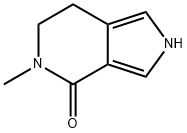 4H-Pyrrolo[3,4-c]pyridin-4-one,2,5,6,7-tetrahydro-5-methyl-(9CI) 结构式