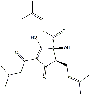 CIS-ISOHUMULONE 化学構造式