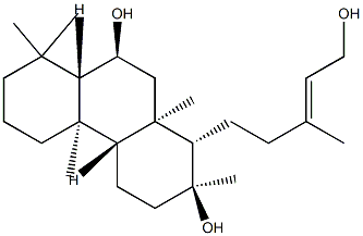 Cheilanthenetriol 结构式