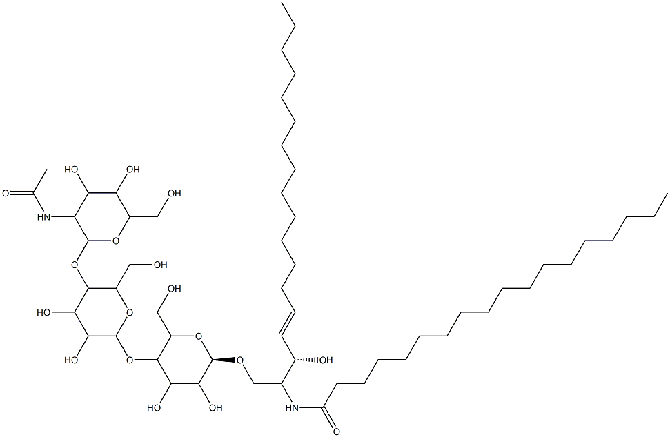 神经节苷脂 结构式