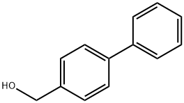 4-Biphenylmethanol Structure