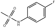 N-(4-fluorophenyl)methanesulfonamide Structure