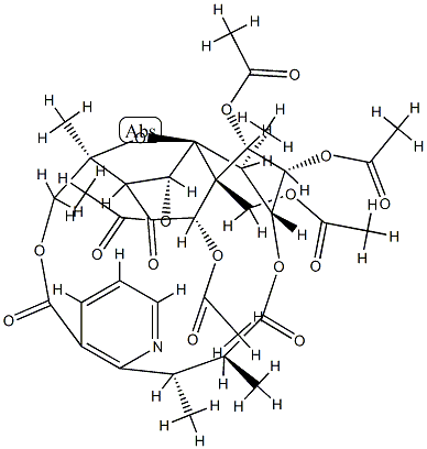 4-Deoxyevonine Struktur
