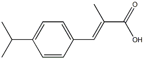 2-Propenoicacid,2-methyl-3-[4-(1-methylethyl)phenyl]-(9CI) Structure
