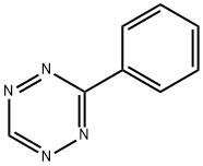 3-Phenyl-1,2,4,5-tetrazine 结构式