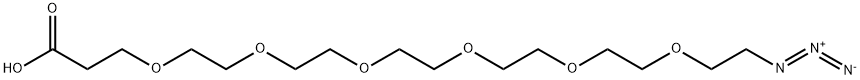 叠氮-六聚乙二醇-羧酸,361189-66-4,结构式