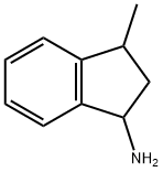 1H-Inden-1-amine,2,3-dihydro-3-methyl-(9CI) 化学構造式