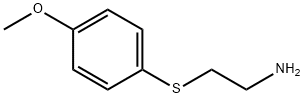 2-[(4-methoxyphenyl)thio]ethanamine(SALTDATA: FREE),36155-36-9,结构式