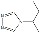 4H-1,2,4-Triazole,4-(1-methylpropyl)-(9CI) Struktur