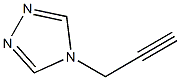 4H-1,2,4-Triazole,4-(2-propynyl)-(9CI) 化学構造式