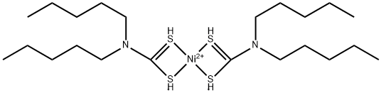 bis(dipentyldithiocarbamato-S,S')nickel,36259-37-7,结构式