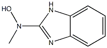1H-Benzimidazol-2-amine,N-hydroxy-N-methyl-(9CI) Struktur