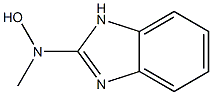 1H-Benzimidazol-2-amine,N-hydroxy-N-methyl-(9CI) 化学構造式