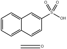 Sodium salt of polynaphthalene sulphonic acid Struktur