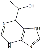 6,7-Dihydro-α-methyl-1H-purine-6-methanol Struktur