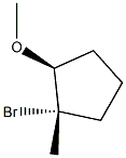 시클로펜탄,1-브로모-2-메톡시-1-메틸-,(1R,2R)-rel-(9CI)