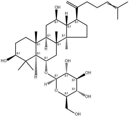 ギンセノシドRk3 化学構造式