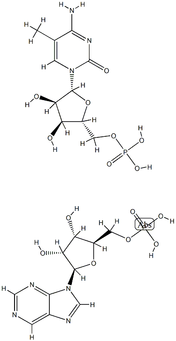 Poly (dI-dme(5)C) 化学構造式