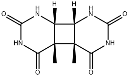 5β,6β-[2,4(1H,3H)-Dioxo-5,6-dihydro-5-methylpyrimidine-5α,6α-diyl]-5-methyl-5,6-dihydropyrimidine-2,4(1H,3H)-dione Structure