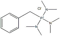 benzyltris(dimethylaminato)phosphorus(1+) chloride Structure