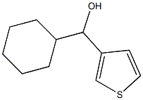 α-Cyclohexyl-3-thiophenemethanol 结构式