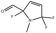 1H-Pyrrole-2-carboxaldehyde,2,5,5-trifluoro-2,5-dihydro-1-methyl-(9CI) Structure