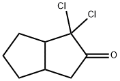 2(1H)-Pentalenone,1,1-dichlorohexahydro-(9CI) 化学構造式