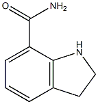 1H-Indole-7-carboxamide,2,3-dihydro-(9CI),369594-80-9,结构式