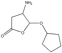 370875-31-3 2(3H)-Furanone,4-amino-5-(cyclopentyloxy)dihydro-(9CI)